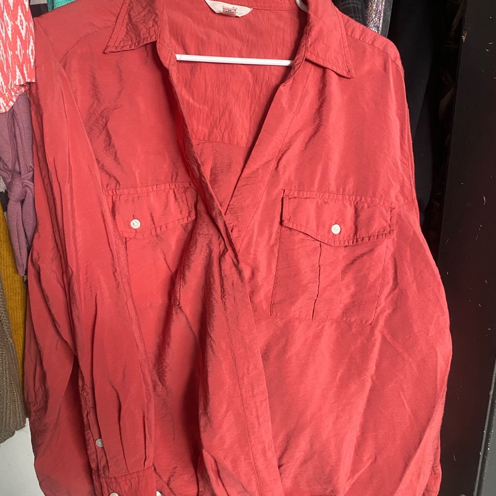 Terra & Sky Bold Red Top